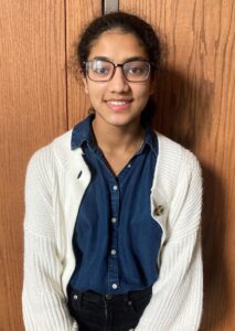 Swathi Katakam posing for photo
