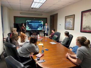 Students present travel stories at GCSP meeting