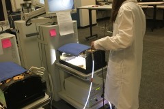 Carly Harad working at New Orleans VA
