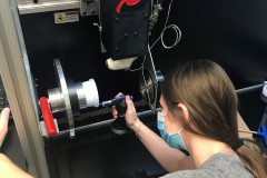 Carly Harad working at New Orleans VA