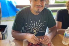 Saul-enjoys-crawfish